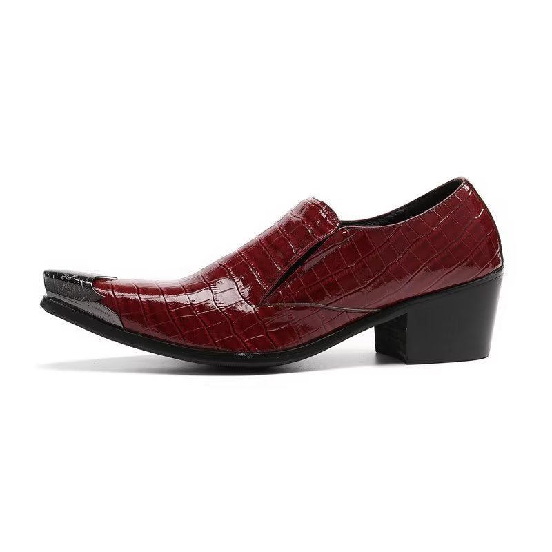 Miesten Juhlakengät Crocslip Elegant Dress -kengät - Punainen