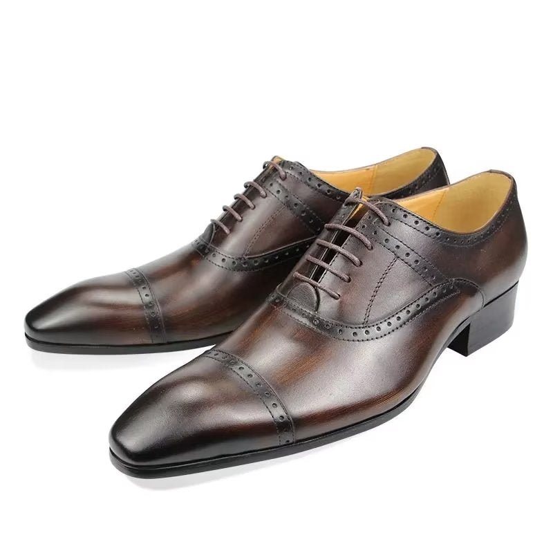 Miesten Juhlakengät Deluxe Oxford Lavishnuptial Brogues - Kahvia