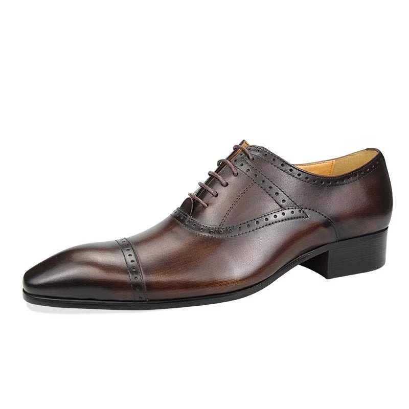 Miesten Juhlakengät Deluxe Oxford Lavishnuptial Brogues - Kahvia