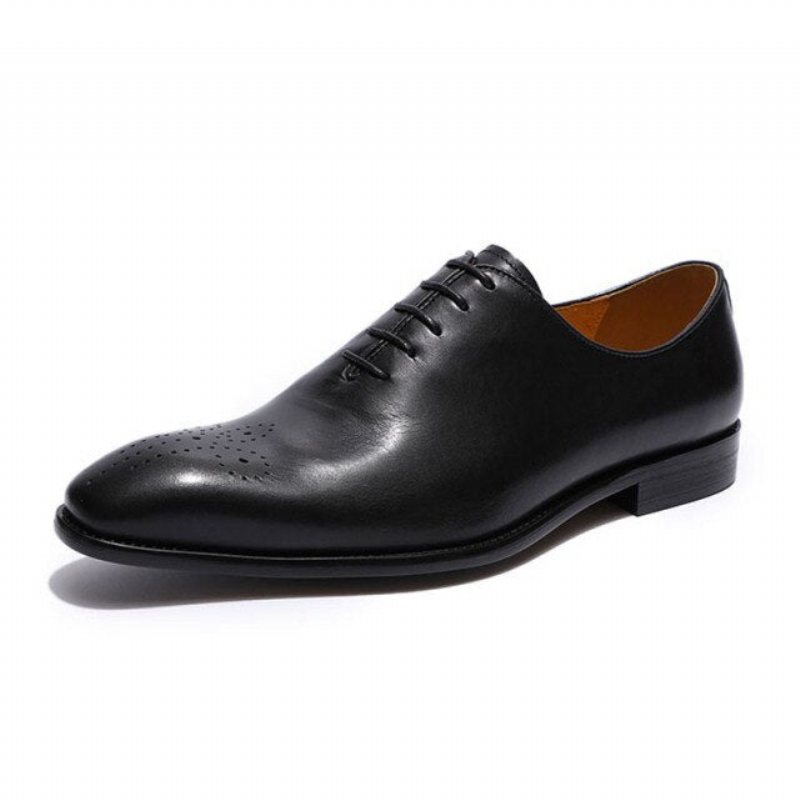 Miesten Juhlakengät Exotic Dot Style Brogue -mekkokengät - Musta