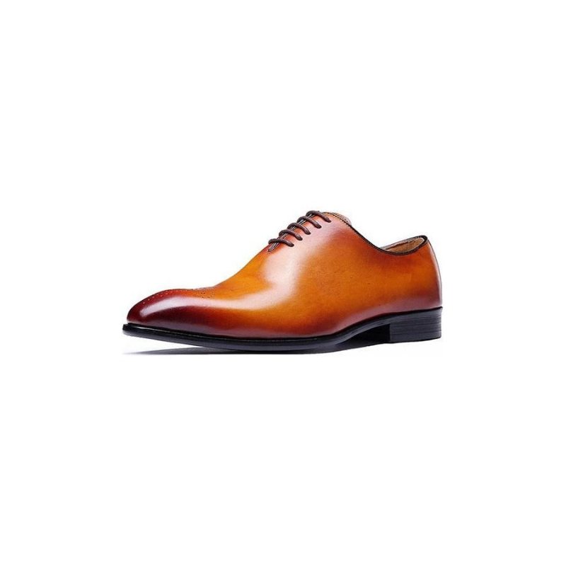 Miesten Juhlakengät Exotic Dot Style Brogue -mekkokengät - Ruskea