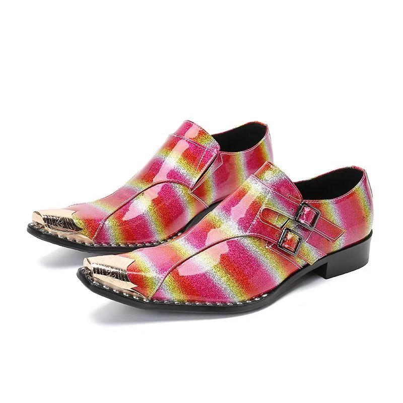 Miesten Juhlakengät Exotic Monkstrap Smart Dress -kengät - Monivärinen