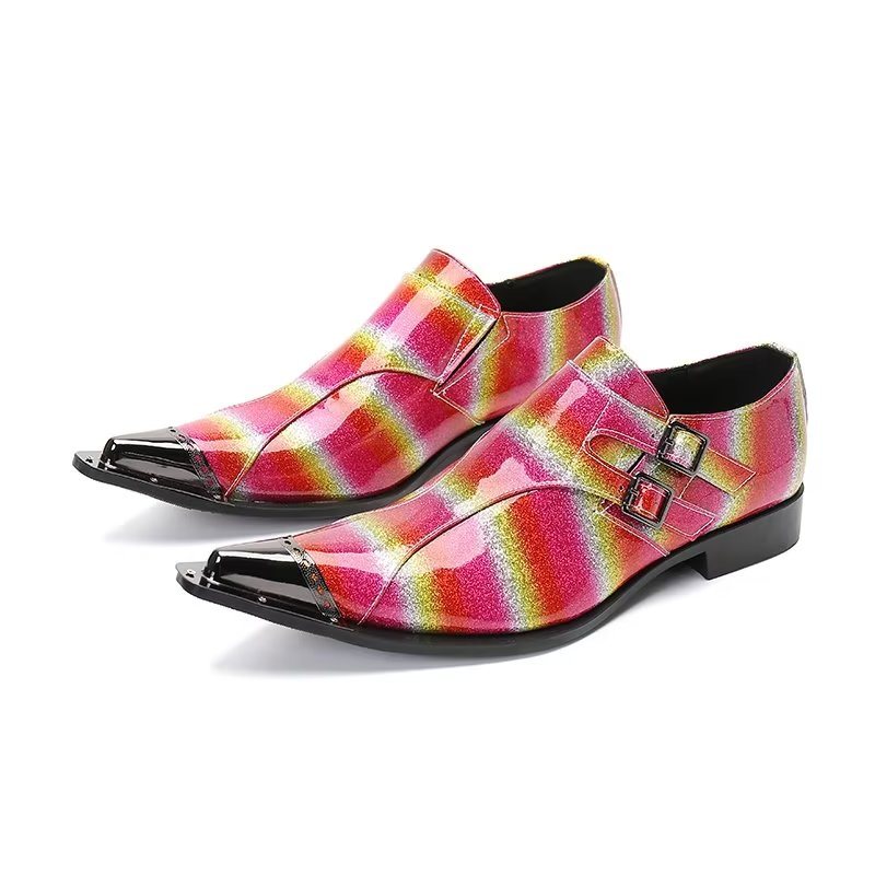 Miesten Juhlakengät Exotic Monkstrap Smart Dress -kengät - Monivärinen 1