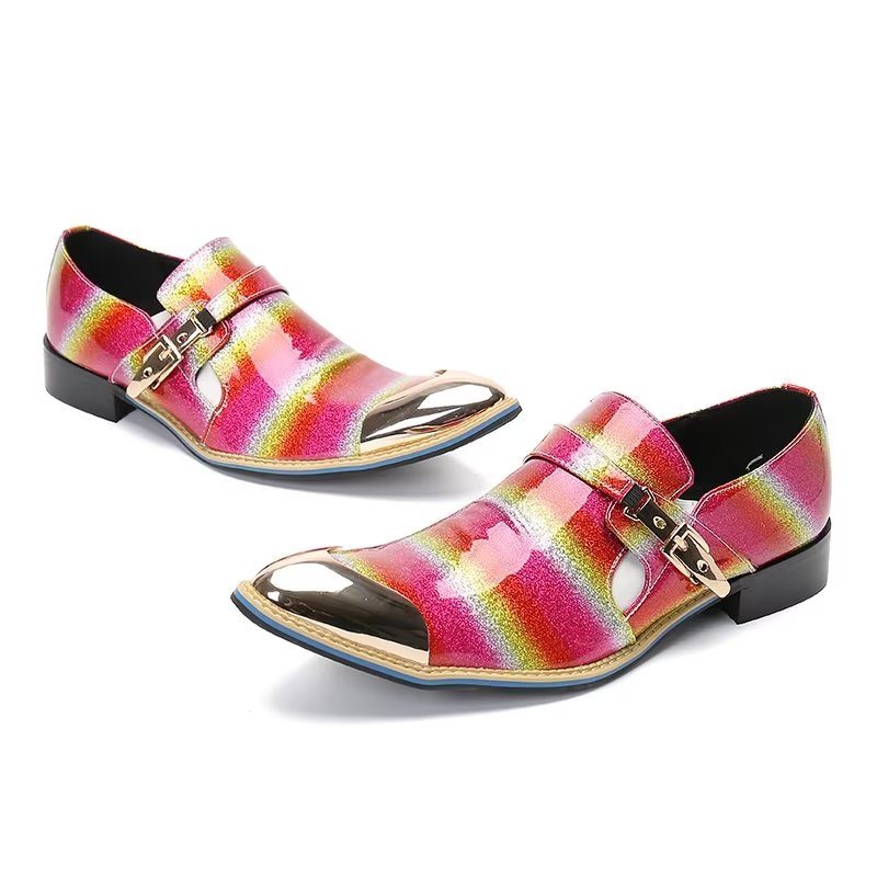 Miesten Juhlakengät Exotic Monkstrap Smart Dress -kengät - Monivärinen 2