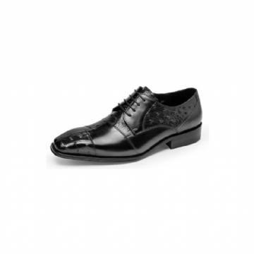 Miesten Juhlakengät Exotic Texture Formal Derbies -mekkokengät