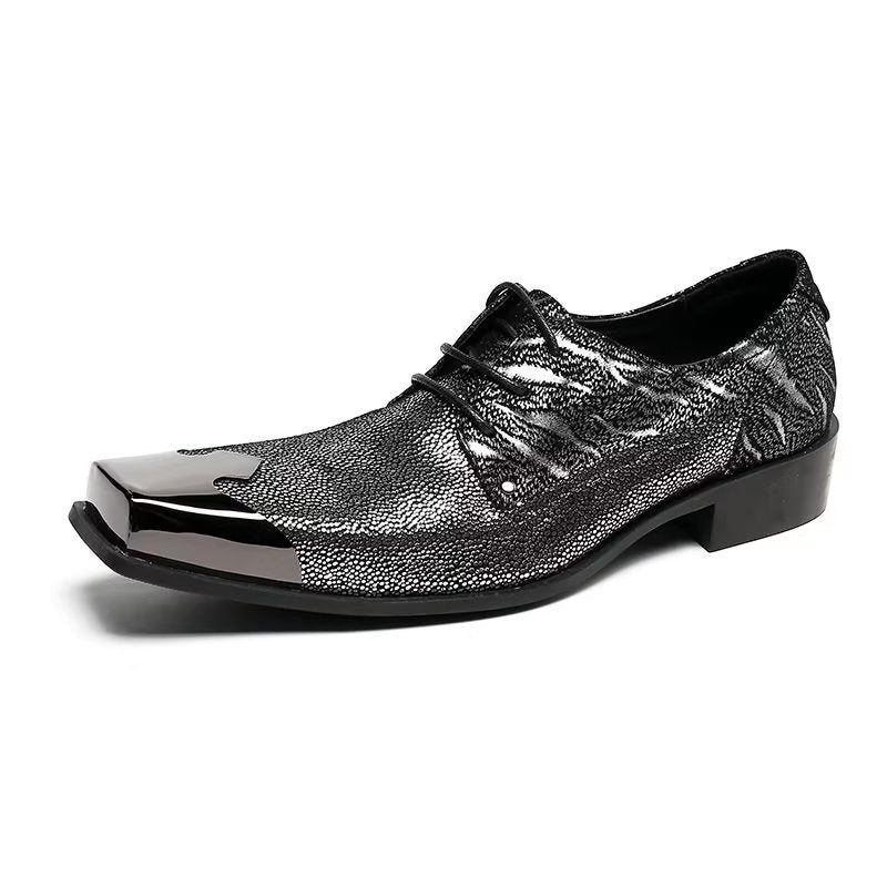 Miesten Juhlakengät Exotic Texture Oxford Dress -kengät - Oranssi