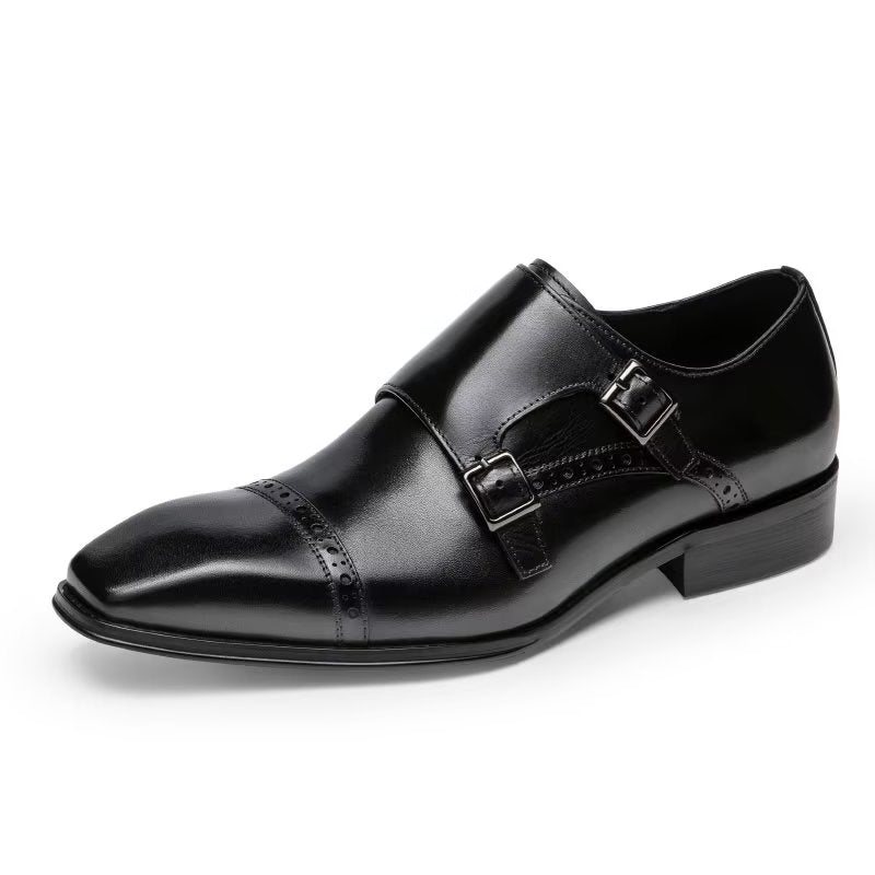 Miesten Juhlakengät Monkstraps-mekkokengät - Musta