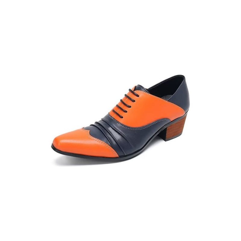 Miesten Juhlakengät Slip-on Oxford Dress -kengät - Oranssi