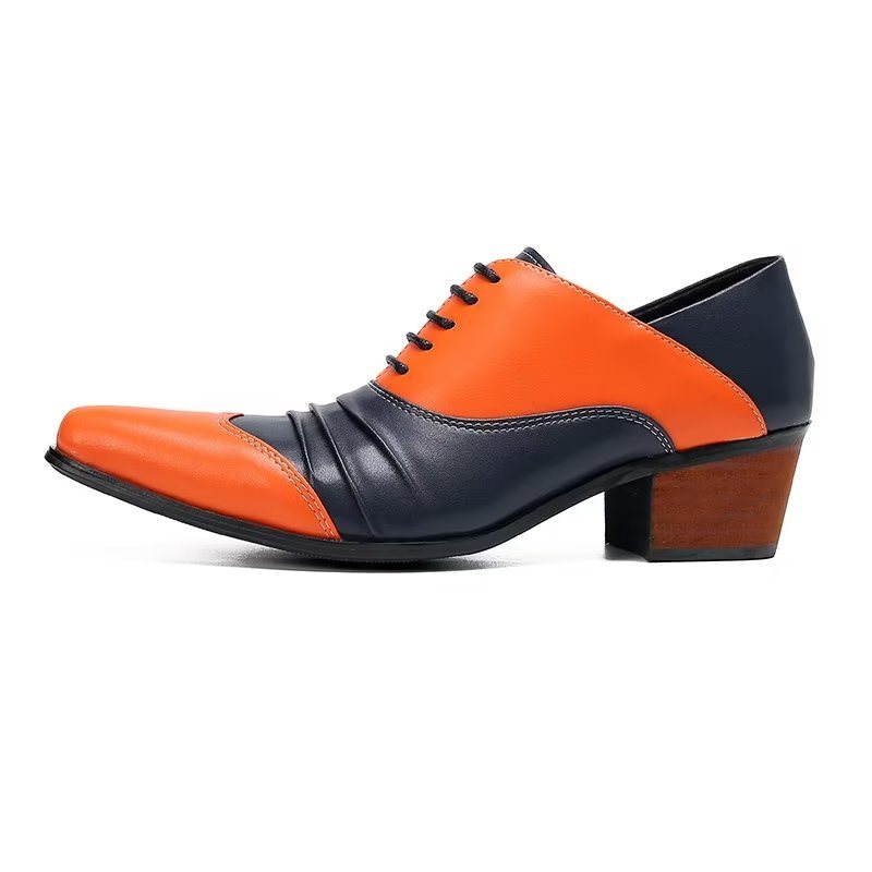 Miesten Juhlakengät Slip-on Oxford Dress -kengät - Oranssi