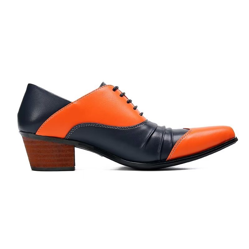 Miesten Juhlakengät Slip-on Oxford Dress -kengät - Oranssi