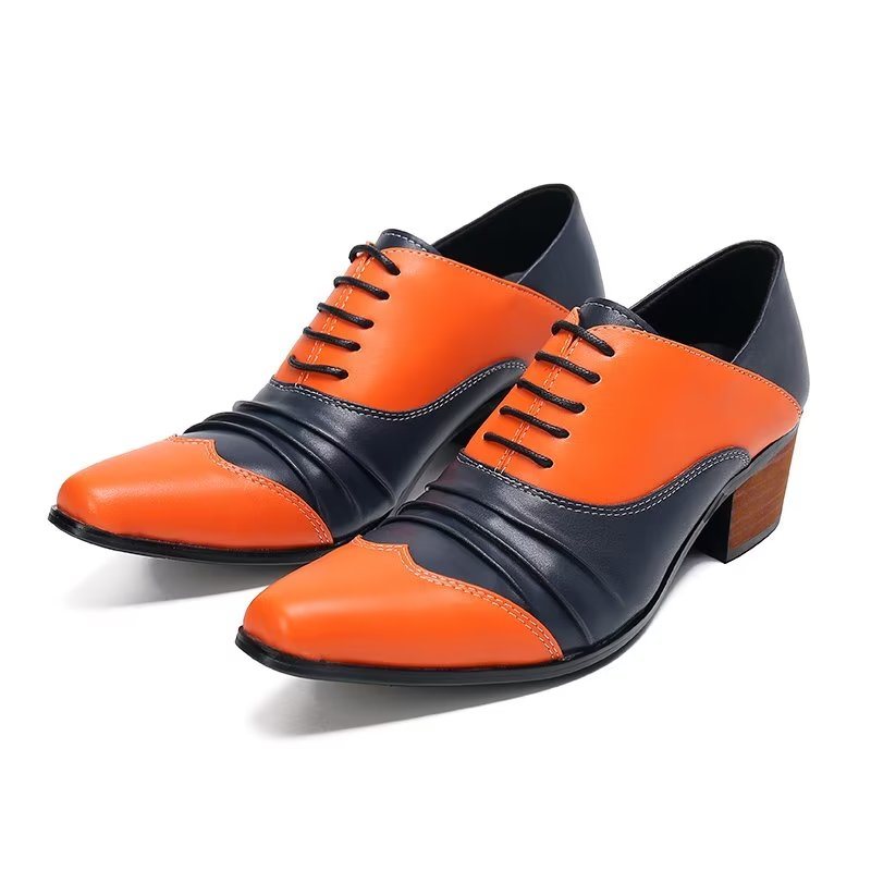 Miesten Juhlakengät Slip-on Oxford Dress -kengät - Oranssi