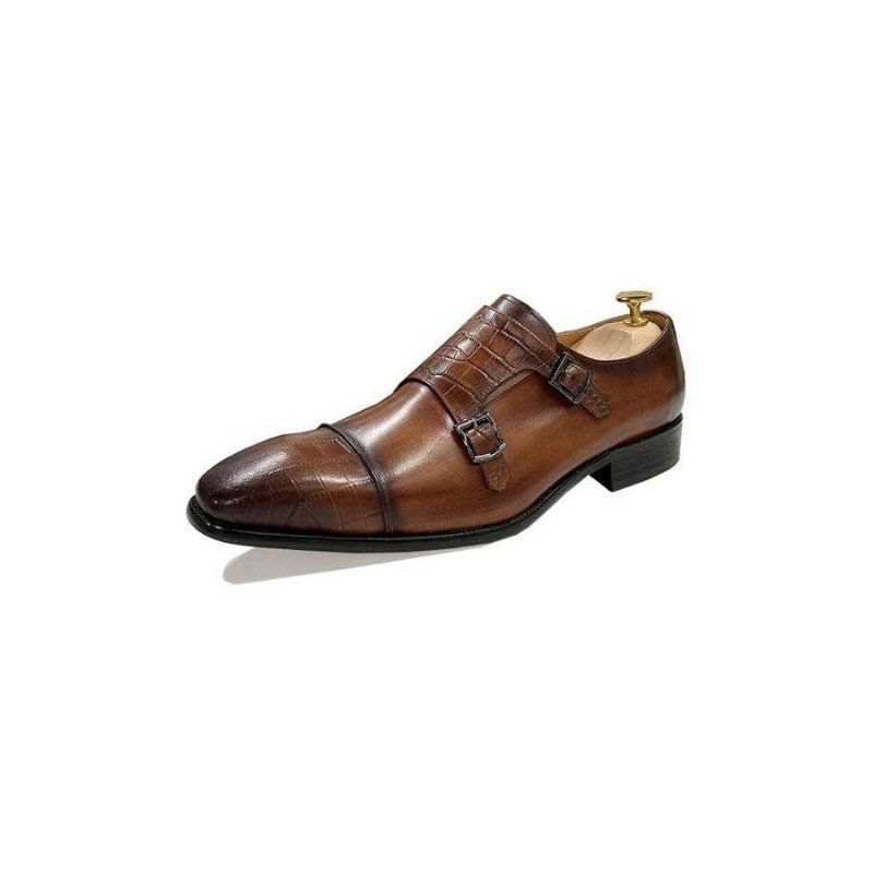 Miesten Juhlakengät Tyylikkäät Crocblend Monk Strap -mekkokengät