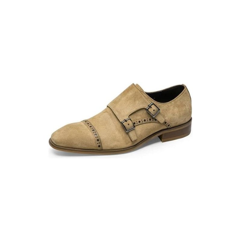 Miesten Juhlakengät Tyylikkäät Soljet Monkstraps-mekkokengät