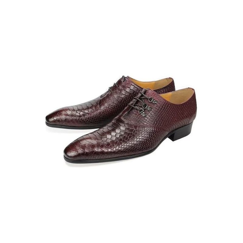 Miesten Juhlakengät Wedding Brogues - Punainen