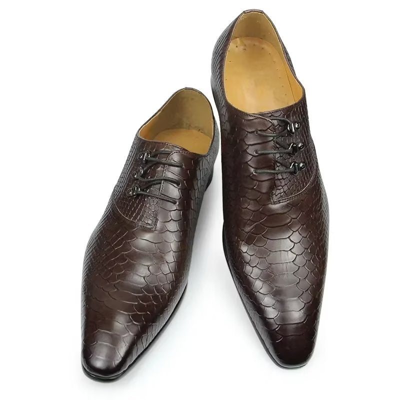 Miesten Juhlakengät Wedding Brogues - Punainen