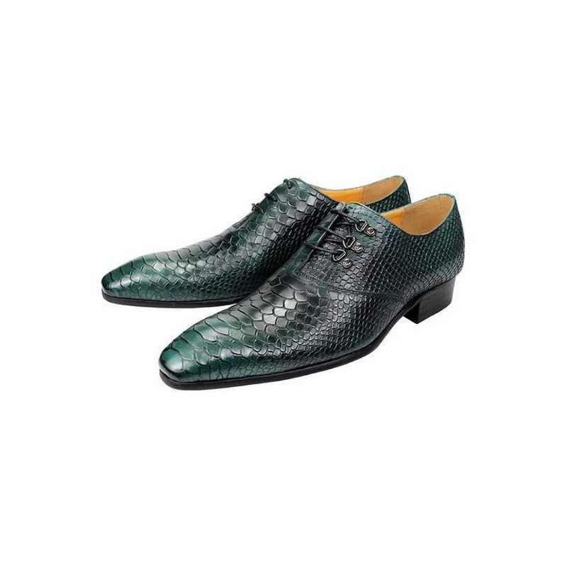 Miesten Juhlakengät Wedding Brogues - Vihreä