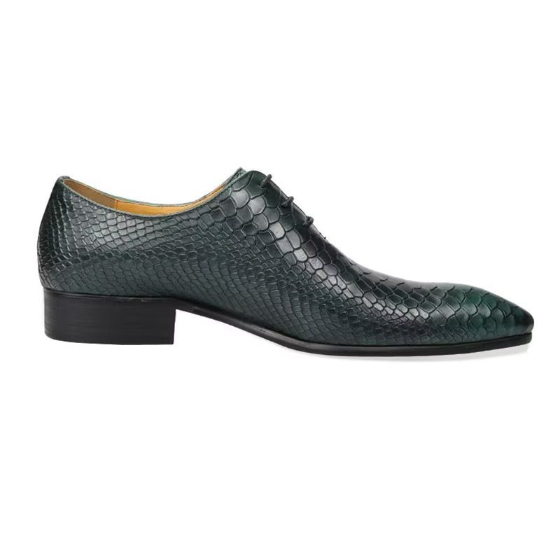 Miesten Juhlakengät Wedding Brogues - Vihreä