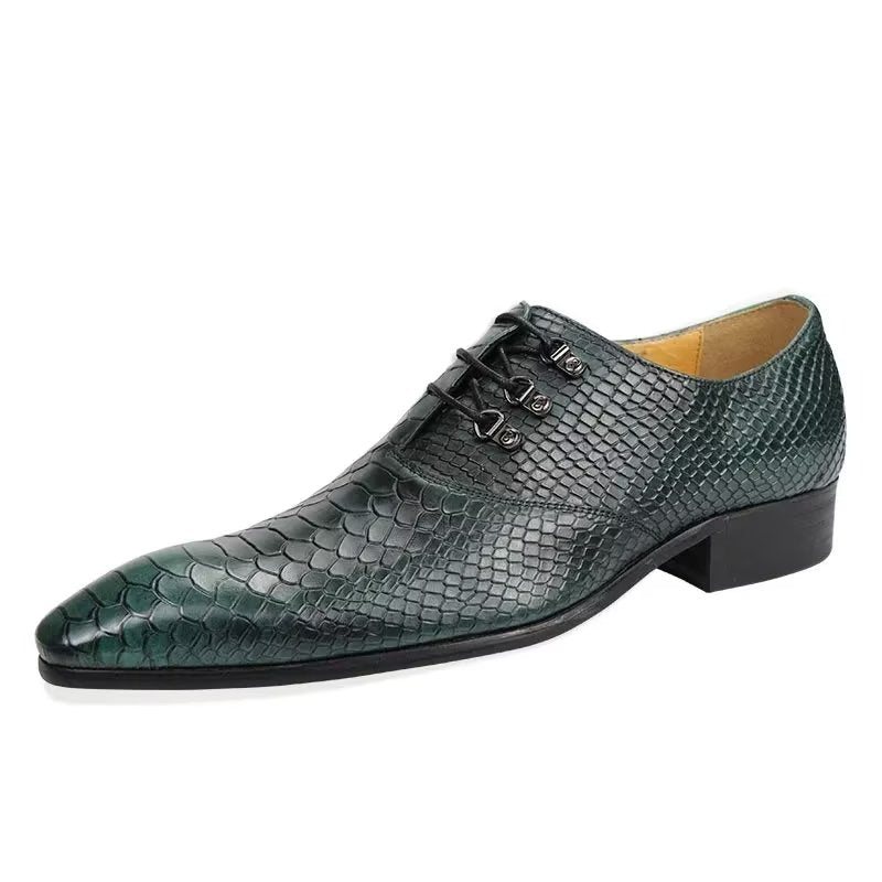 Miesten Juhlakengät Wedding Brogues - Vihreä