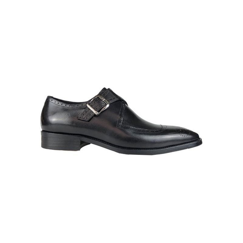 Miesten Juhlakengät Wingtip Oxford Dress -kengät Exquisite Elegance - Musta