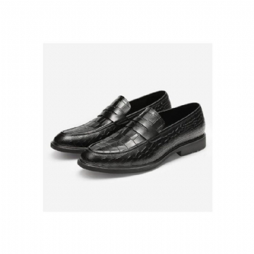 Miesten Loaferit Eksoottiset Nahkaiset Brogue-loaferit