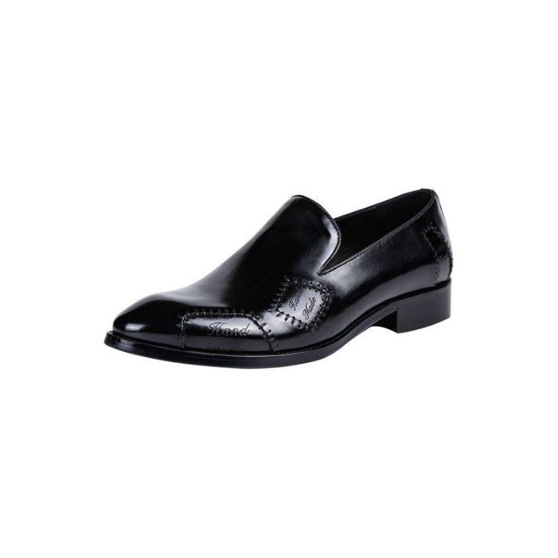 Miesten Loaferit Exotic Boss -nahkaiset Brogue-loaferit