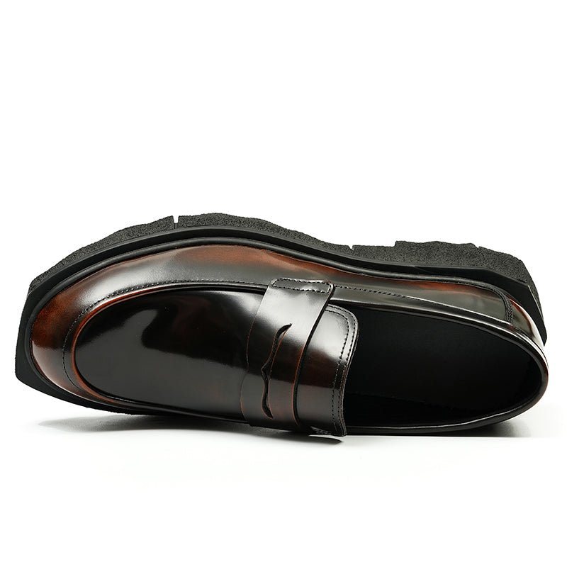 Miesten Loaferit Kohokuvioidut Aquaguard Slip-on - Kahvi