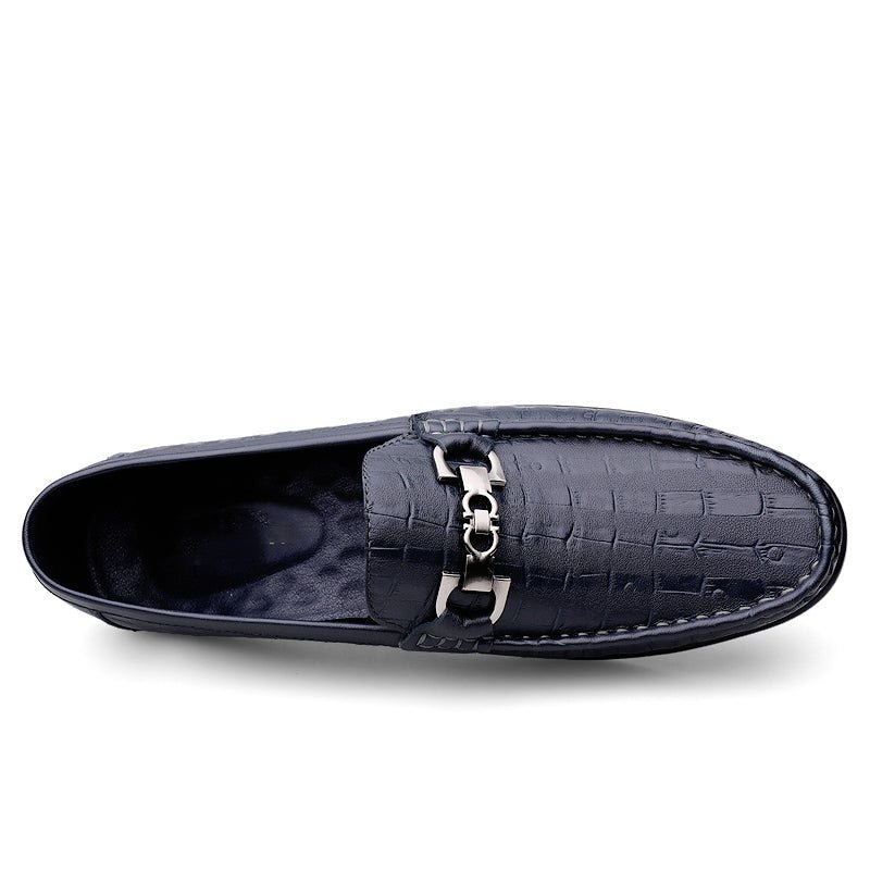 Miesten Loaferit Modish Croctex Slip-on Driving Loafers - Sininen