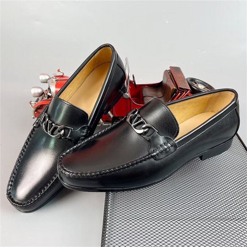 Miesten Loaferit Sartorial Elegance Loafers - Musta