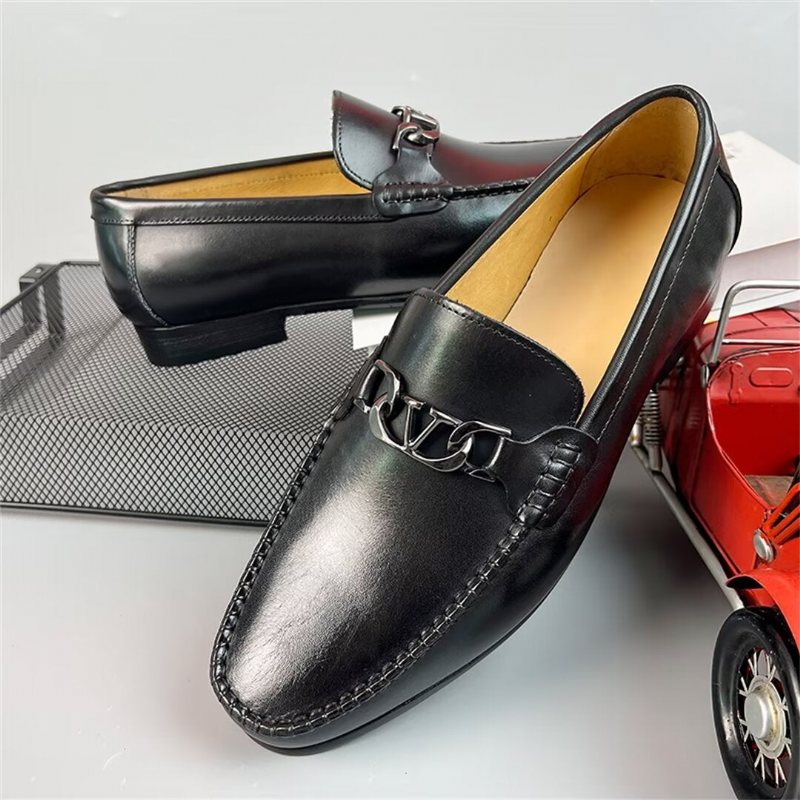 Miesten Loaferit Sartorial Elegance Loafers - Musta