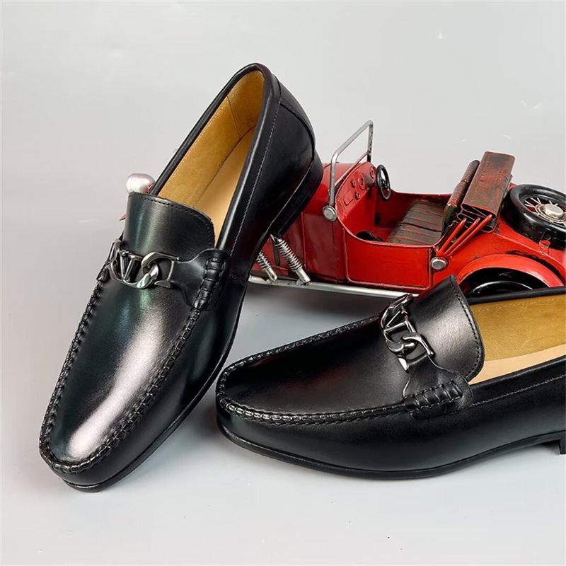 Miesten Loaferit Sartorial Elegance Loafers - Musta