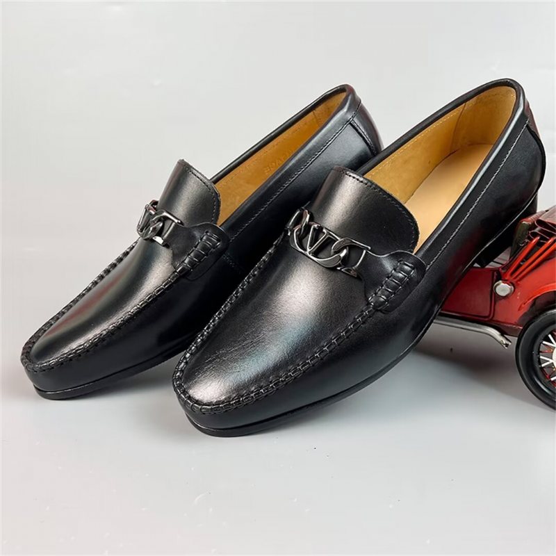 Miesten Loaferit Sartorial Elegance Loafers - Musta