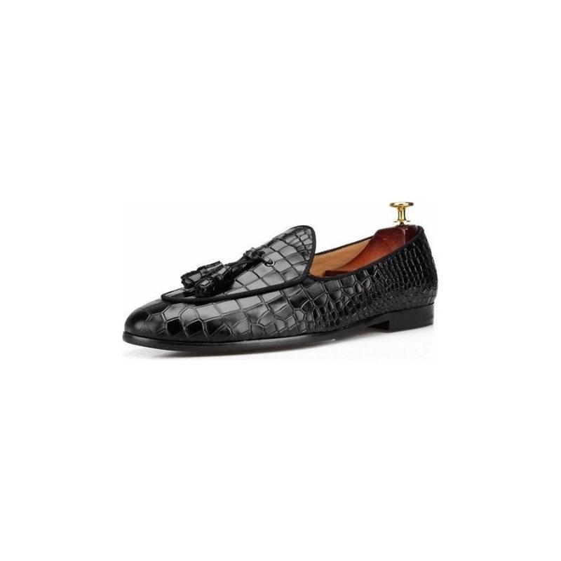 Miesten Loaferit Ylelliset Croctex Slip-on Kiinteäkuvioiset