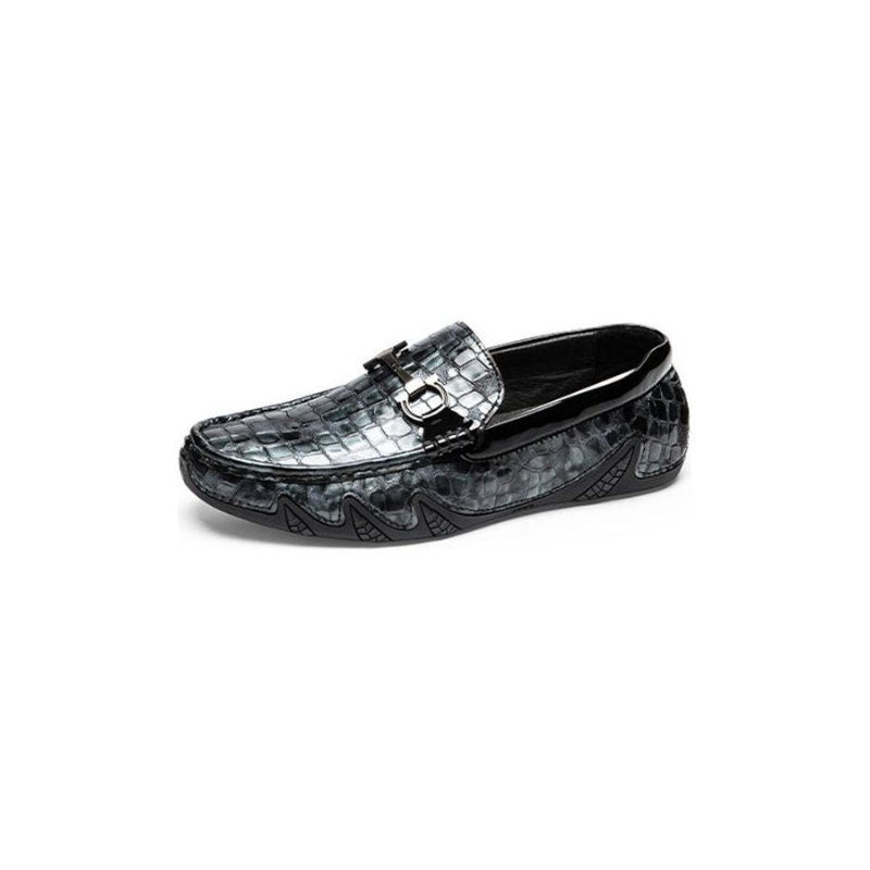 Miesten Loafers Alligaattori Slip-on