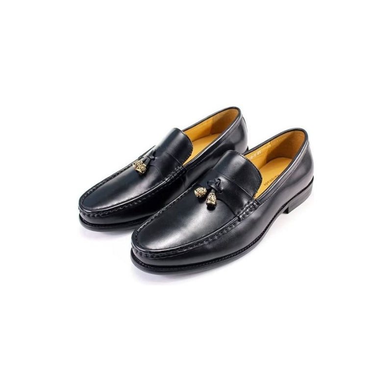 Miesten Loafers Brogue Slip Ons