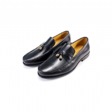 Miesten Loafers Brogue Slip Ons