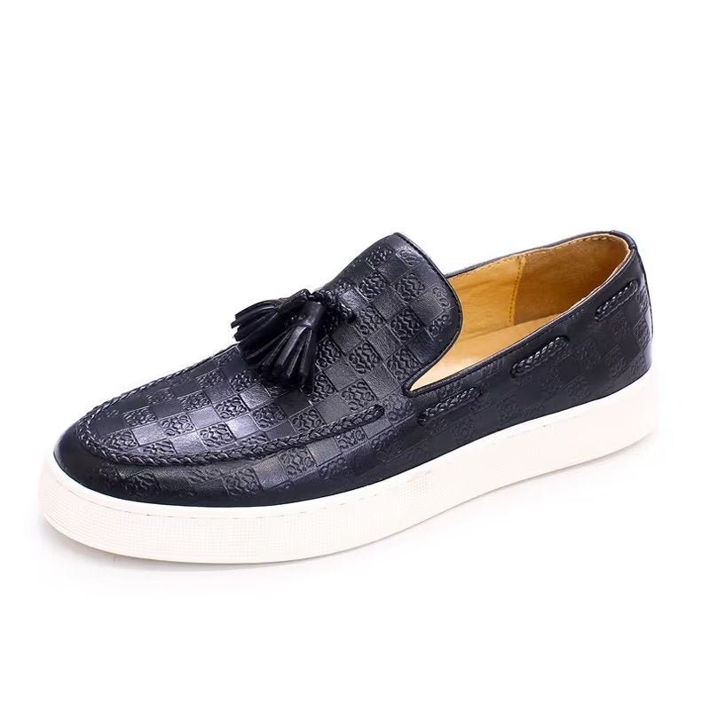 Miesten Loafers Chic Slip-on Kengät - Musta