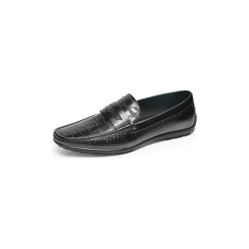 Miesten Loafers Croc Effect - Slip-on Loafer Mekkokengät