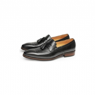 Miesten Loafers Eksoottinen Slip On Brogue