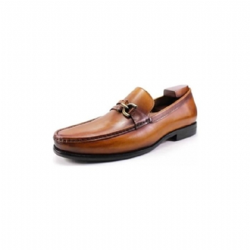 Miesten Loafers Elegantti Nahkainen Brogue Shoes