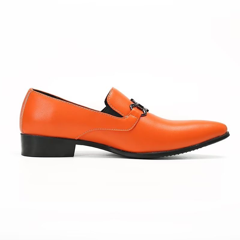 Miesten Loafers Lihavoitu Slip-on Classy - Oranssi