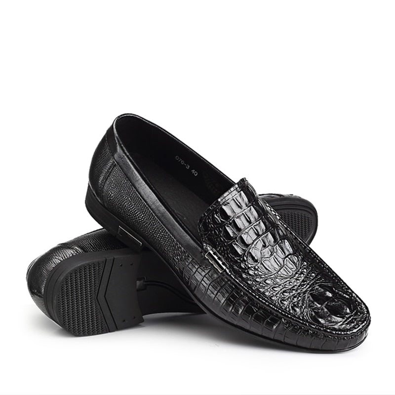 Miesten Loafers Vedenpitävät Slip-on Loafer-kengät - Musta