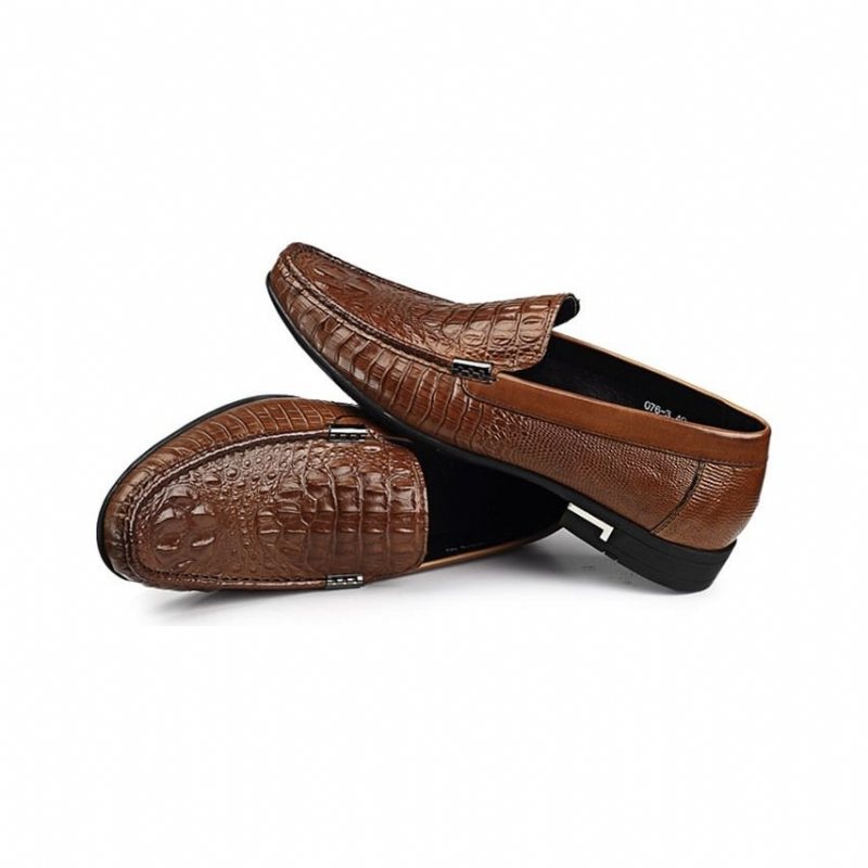 Miesten Loafers Vedenpitävät Slip-on Loafer-kengät - Kahvi