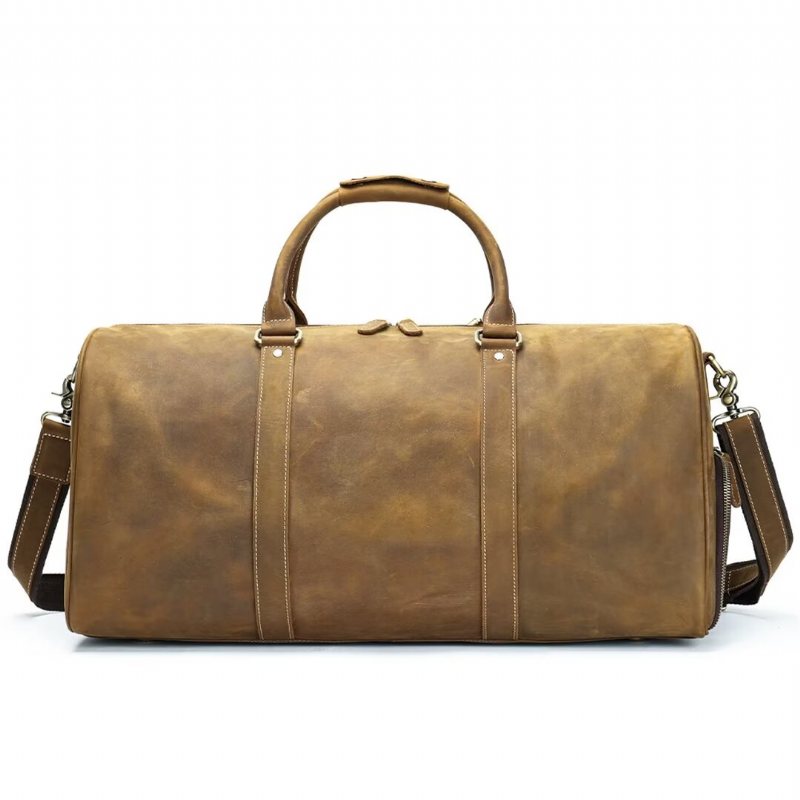 Miesten Olkalaukut Luxury Leathercraft Casual Tote - Musta