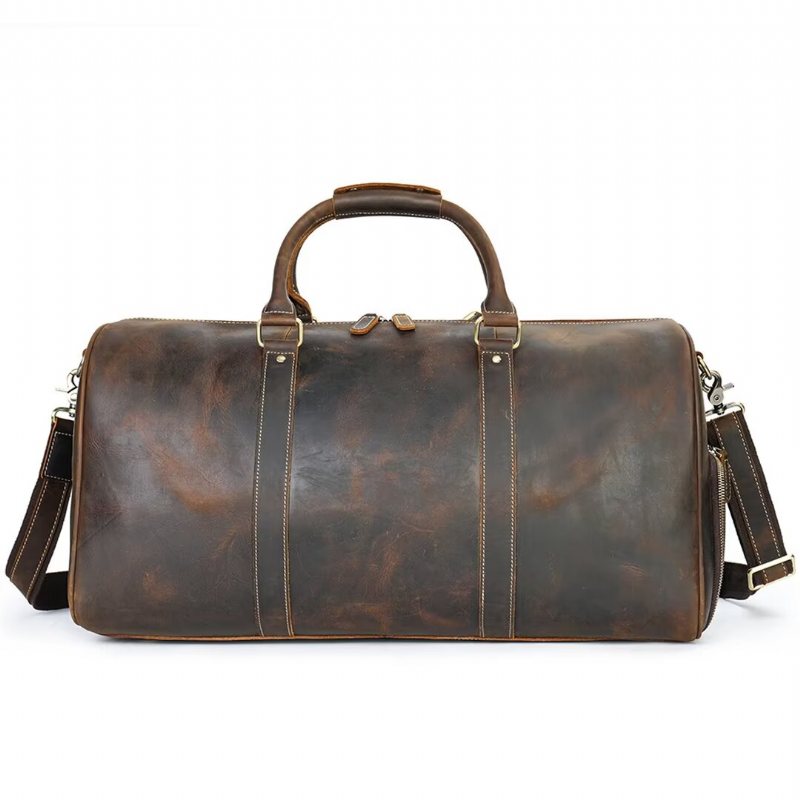 Miesten Olkalaukut Luxury Leathercraft Casual Tote - Musta