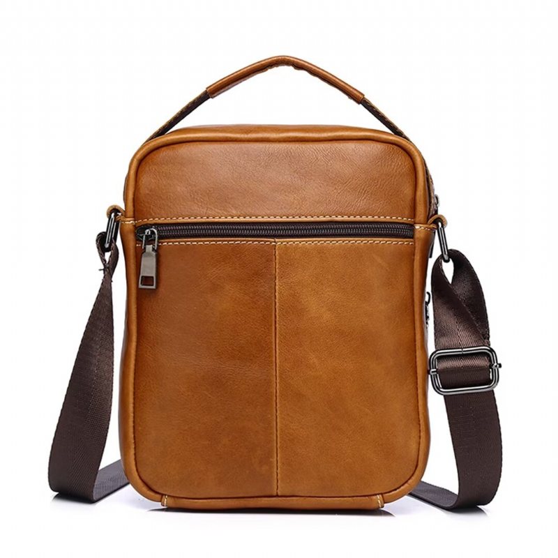 Miesten Olkalaukut Majestic Journey Leather Holdall - Musta