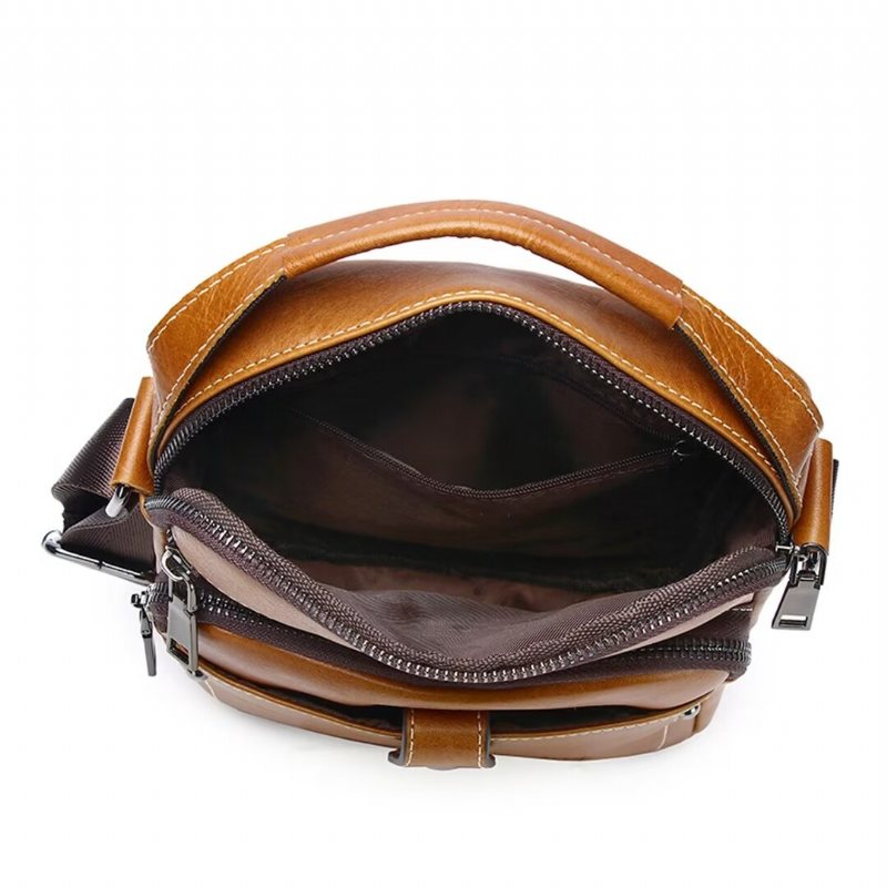 Miesten Olkalaukut Majestic Journey Leather Holdall - Musta