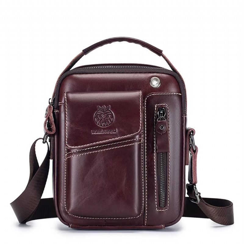 Miesten Olkalaukut Regal Urbanite Leather Satchel - Musta