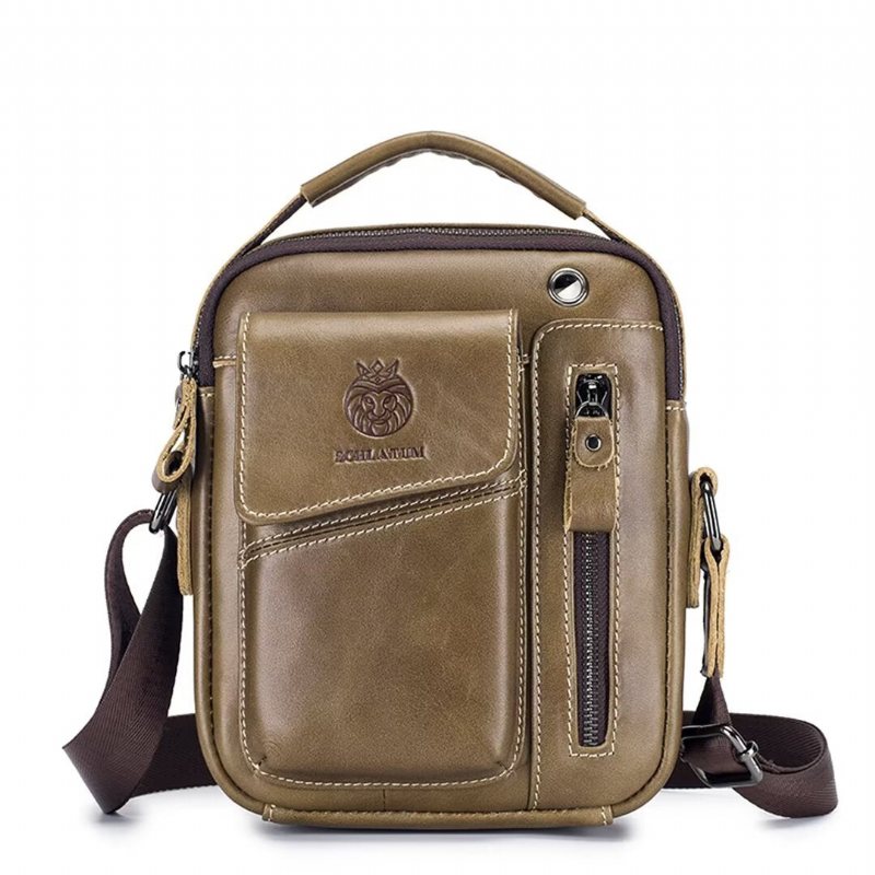 Miesten Olkalaukut Regal Urbanite Leather Satchel - Musta