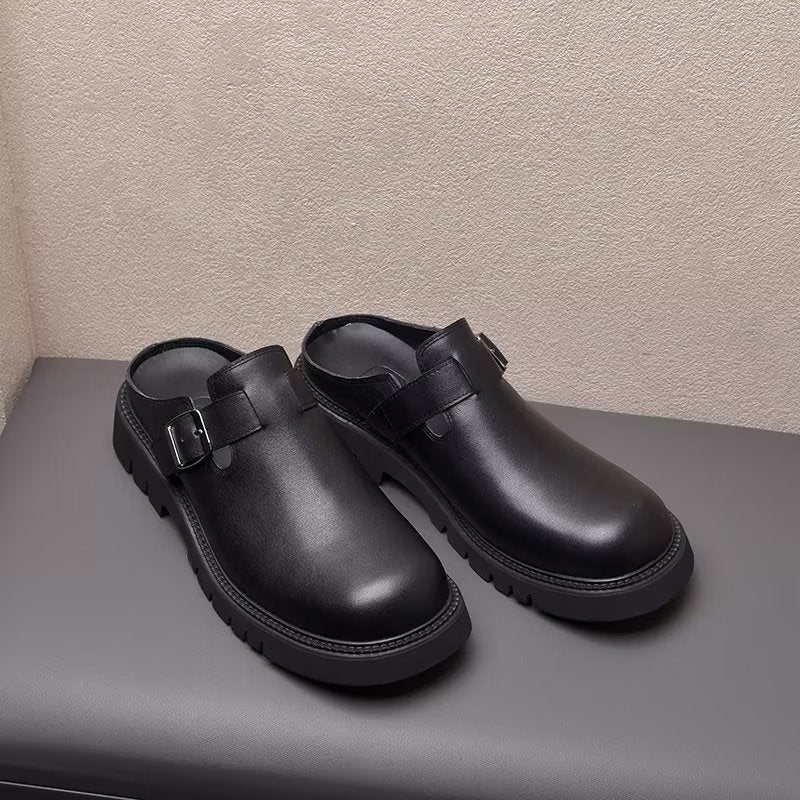 Miesten Vapaa-ajan Kengät Classic Slip On -kengät - Musta