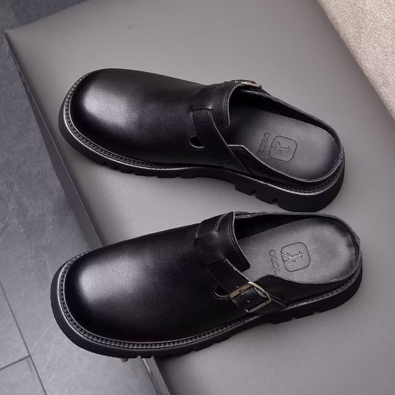 Miesten Vapaa-ajan Kengät Classic Slip On -kengät - Musta